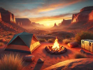 alt= "How to plan a desert camping trip near Las Vegas"