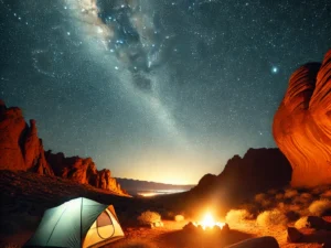 alt= "Best spots for desert camping near Las Vegas"