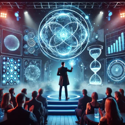 alt= "High-tech magic show in Las Vegas"