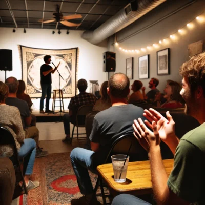 alt= "Off-strip comedy clubs in Las Vegas"