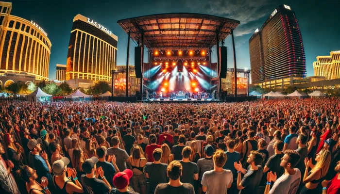 alt= "One of the best outdoor concert venues in Las Vegas"