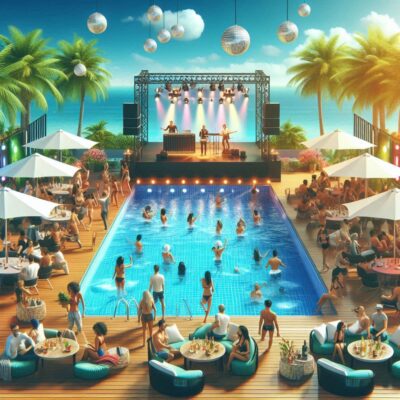 alt= :Tips for making the most of the best rooftop pools in Las Vegas for a VIP experience"